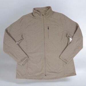 Duluth Trading Co Men's Light Gray Fleece Jacket